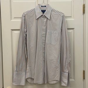 Paul Fredrick Stripes Button-Down (15.5-36)